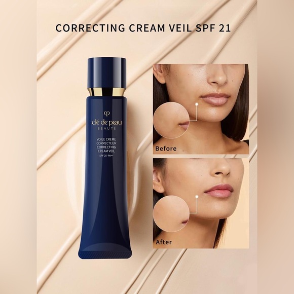 Clé de Peau Beauté Correcting Cream Veil Primer w SPF 21 Sunscreen - Picture 2 of 16